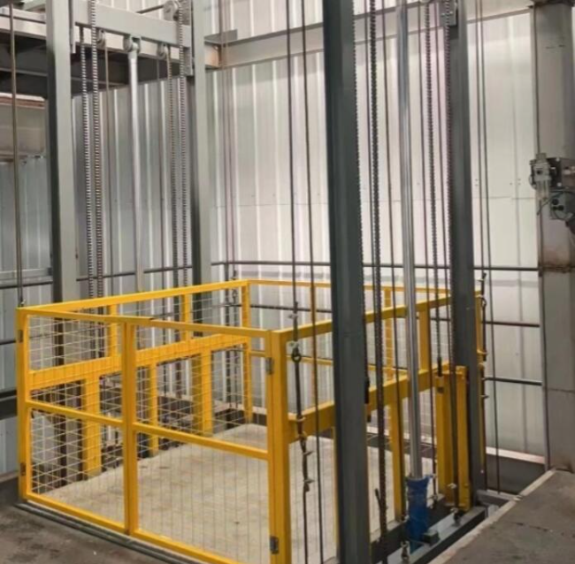 桓仁导轨式升降机一般加工周期