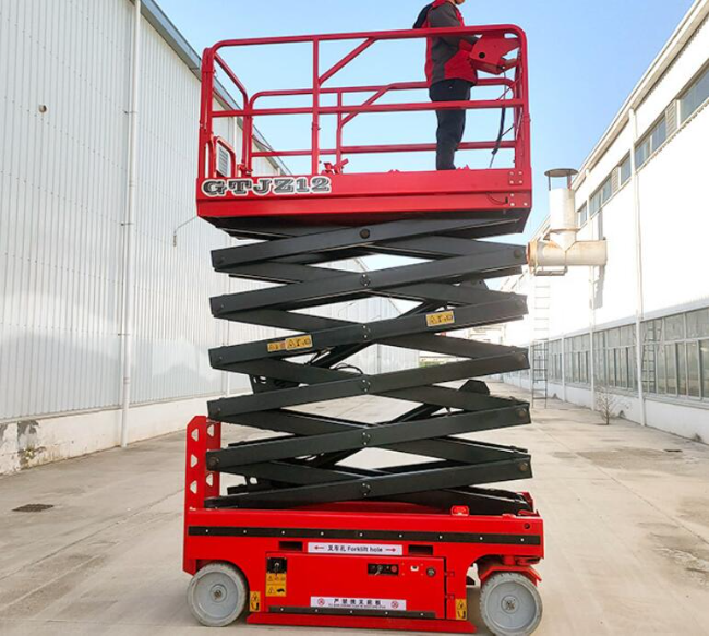 桓仁自行走移动式升降机